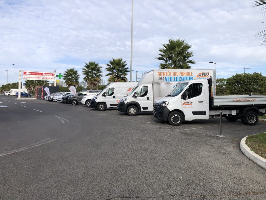 VEO location de véhicules à Montpellier Péroils