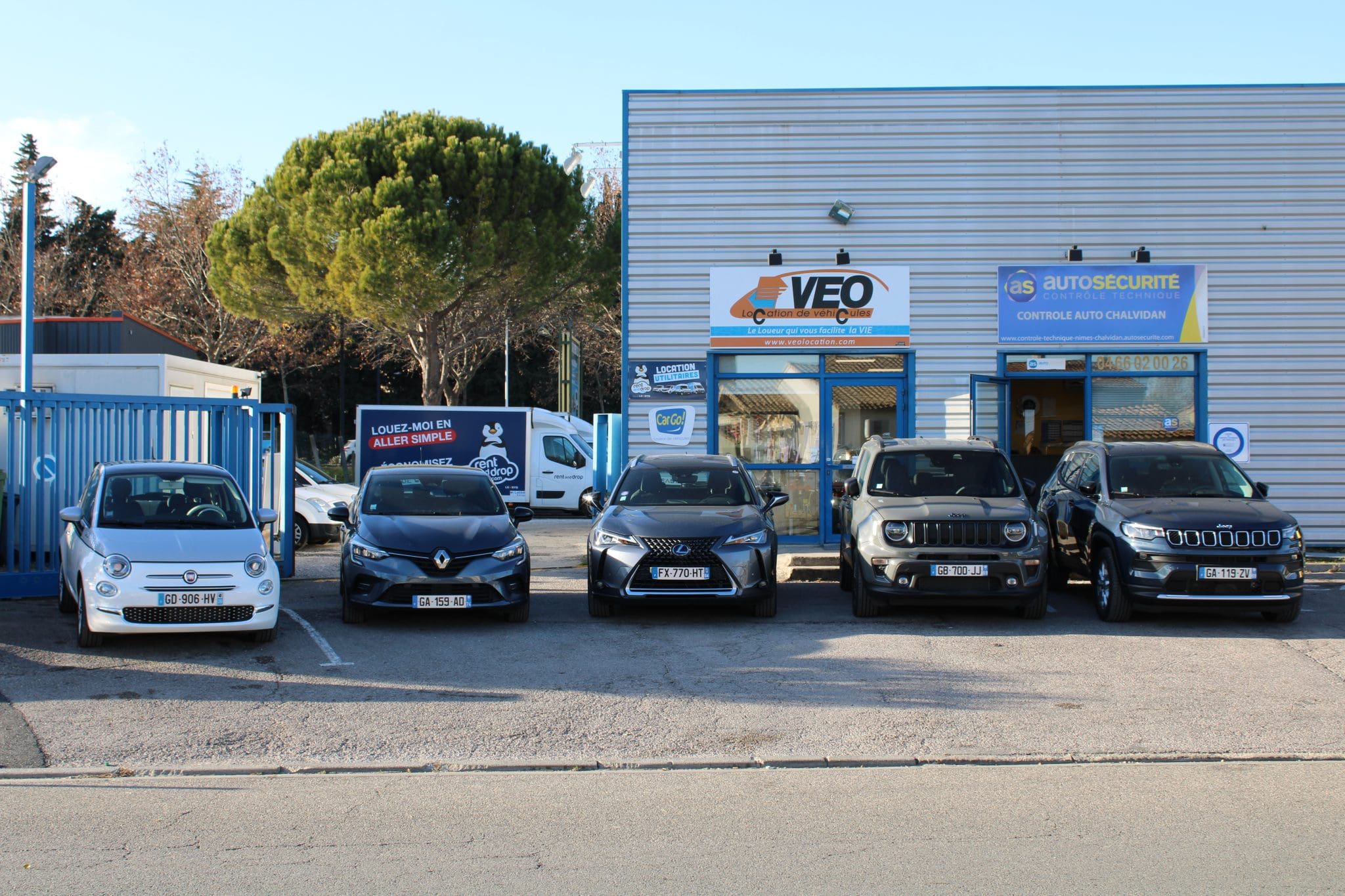 Agence de location de véhicules à Nîmes - VEO Location de véhicules